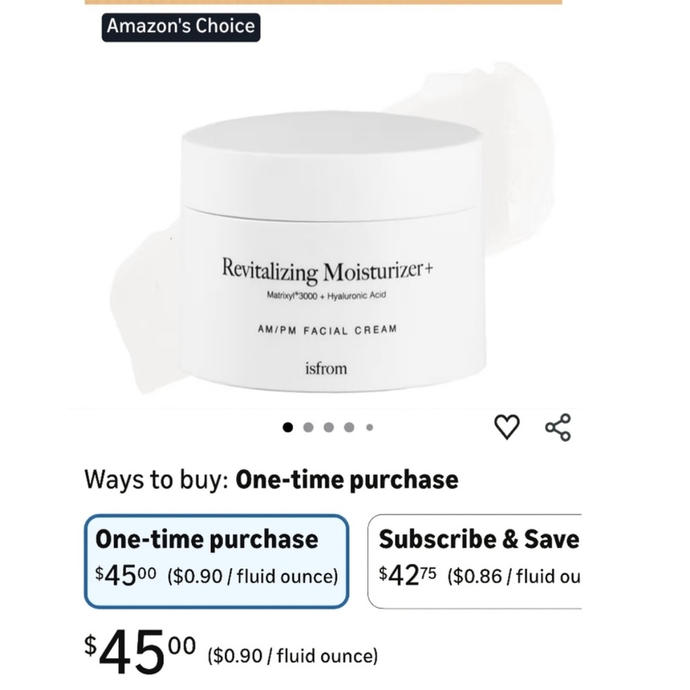 Revitalizing Moisturizer+ Cream AM/PM New retail $45